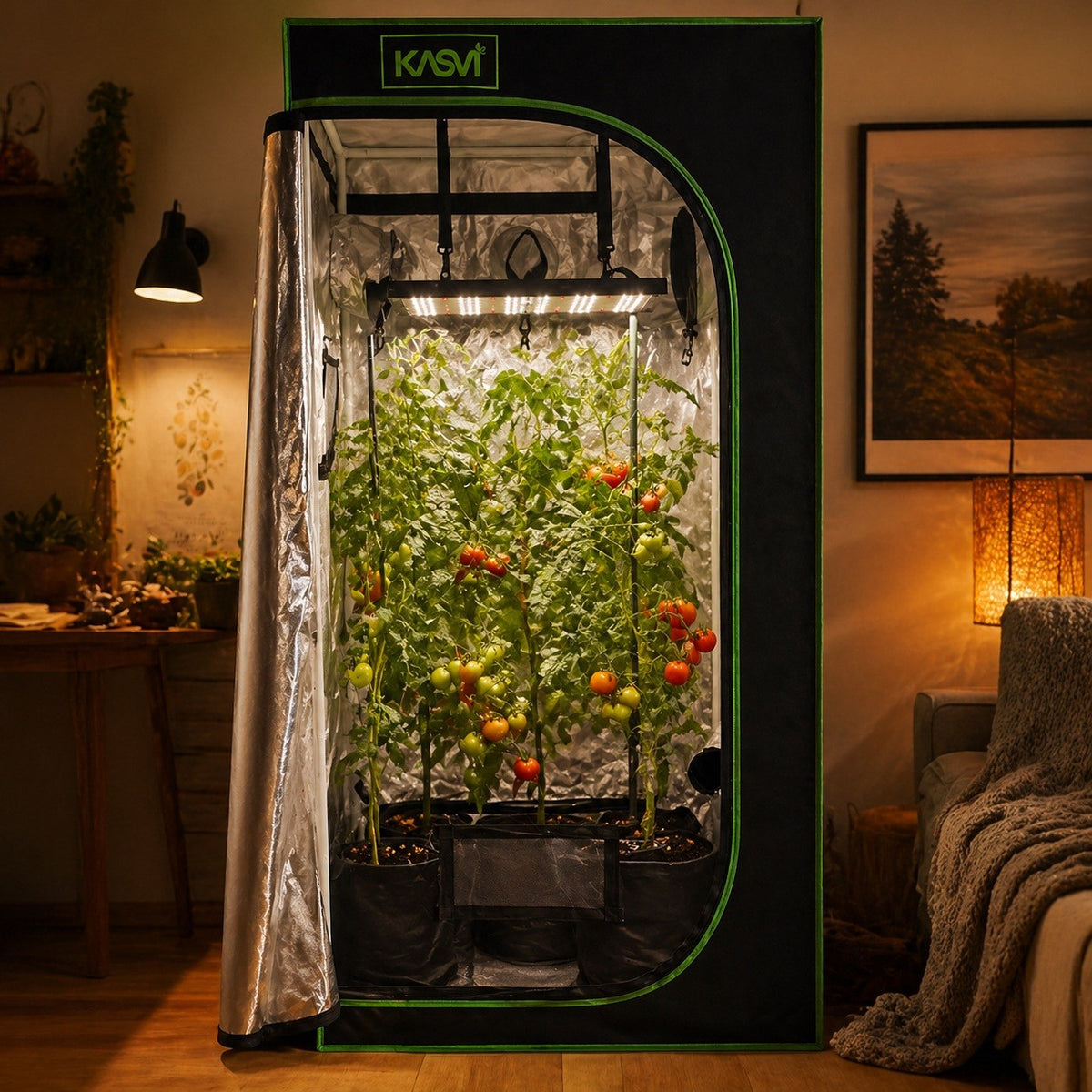 Carpa Cropbox 60X60X160 - Kasvi - vista 3