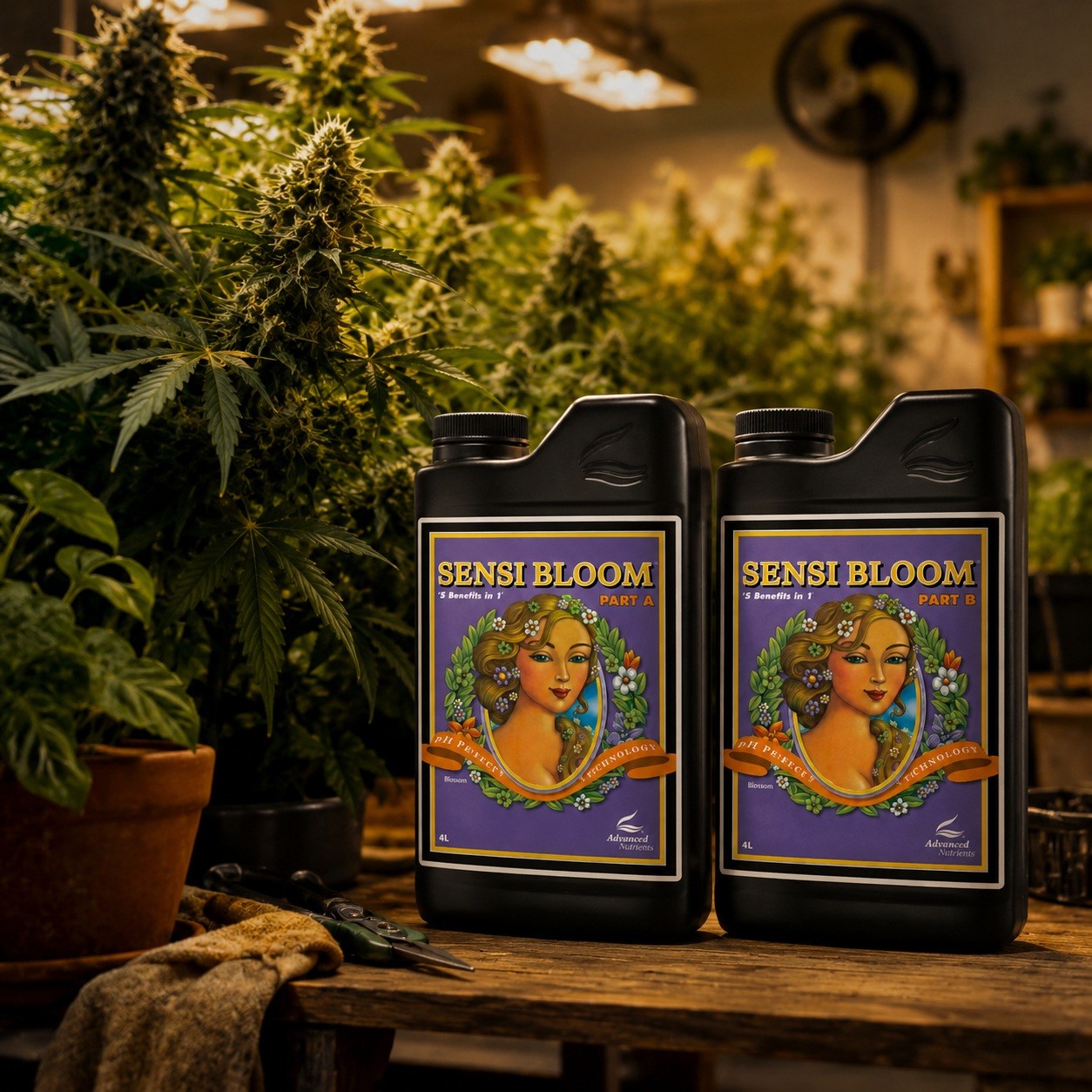 pH Perfect Sensi Bloom A+B 4L - Advanced Nutrients - vista 3