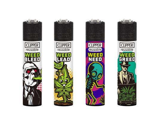 Encendedor Weed Rhyme 24U - Clipper