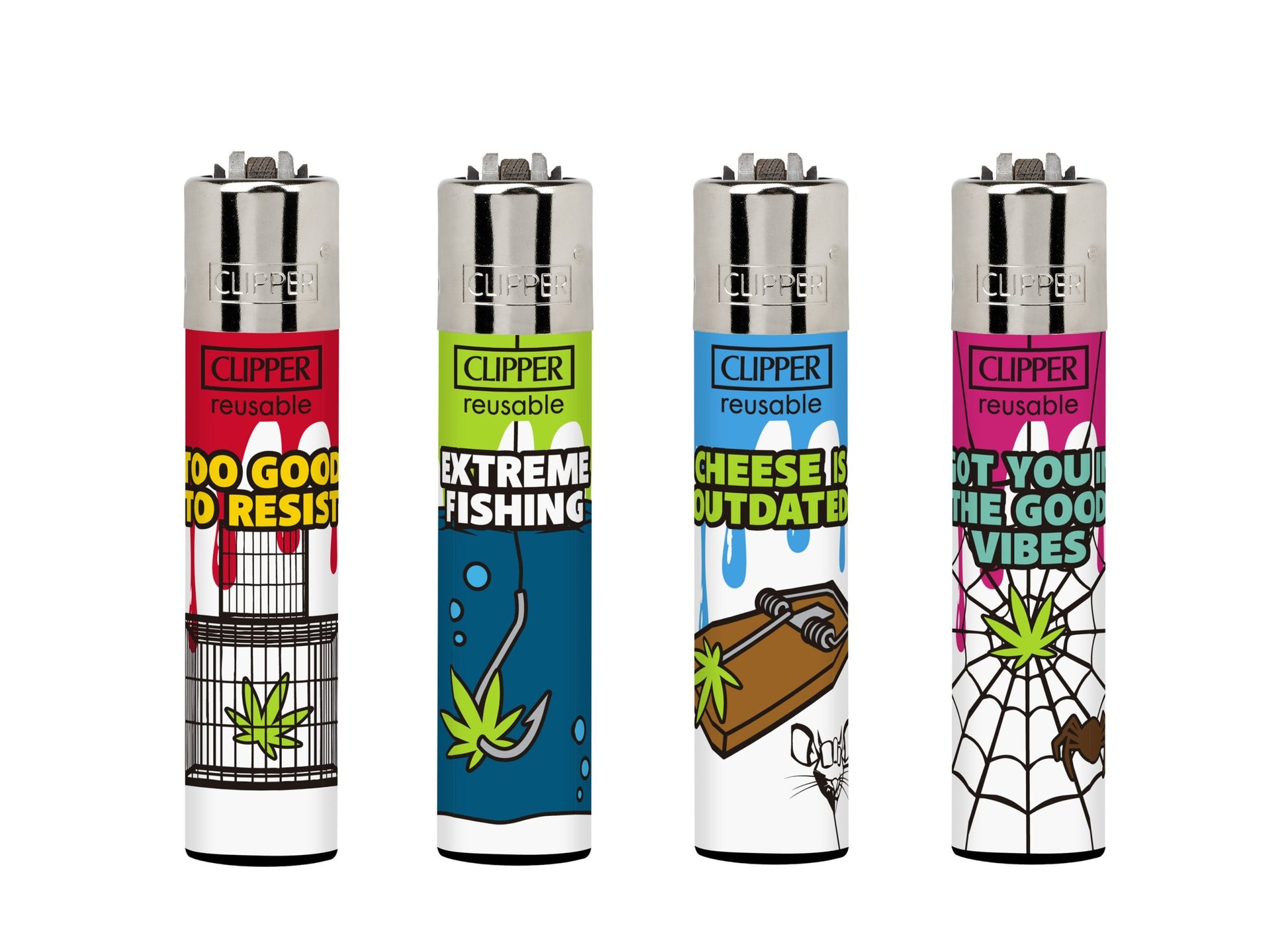 Encendedor Green Bait 24U - Clipper