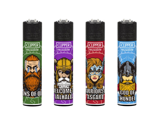 Encendedor Kings Of Valhala 24U - Clipper