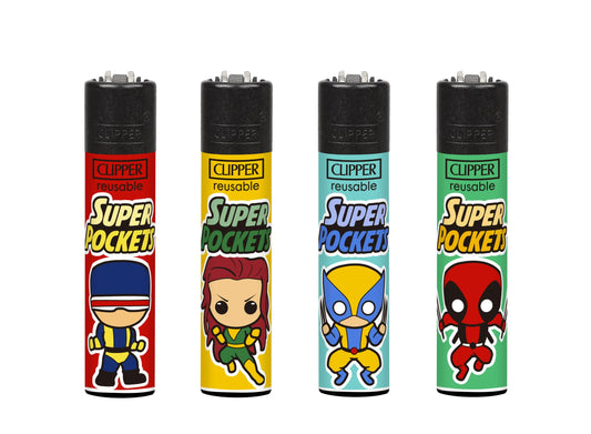 Encendedor Super Pockets 4 24U - Clipper