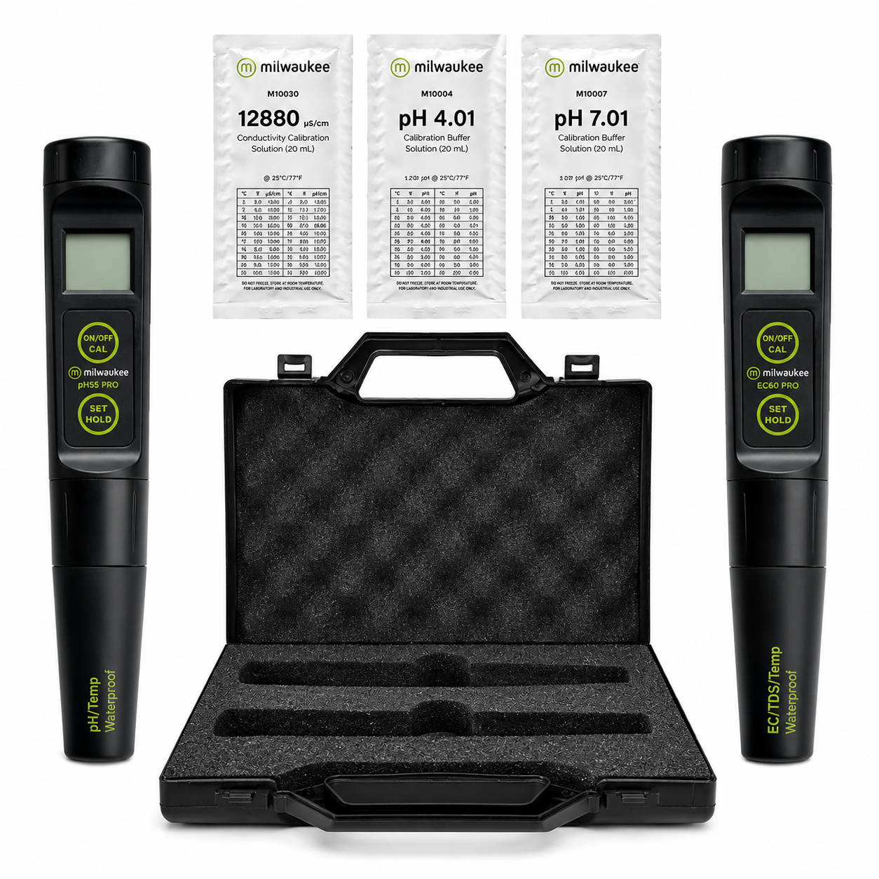Mi5559 Kit Medidores PH/TEMP y EC/TDS/TEMP - Milwaukee