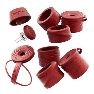 Kit Silicona + Swivel Carta 2/SPORT Bordeaux - Focus V