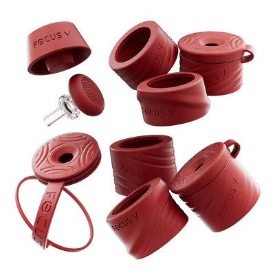 Kit Silicona + Swivel Carta 2/SPORT Bordeaux - Focus V