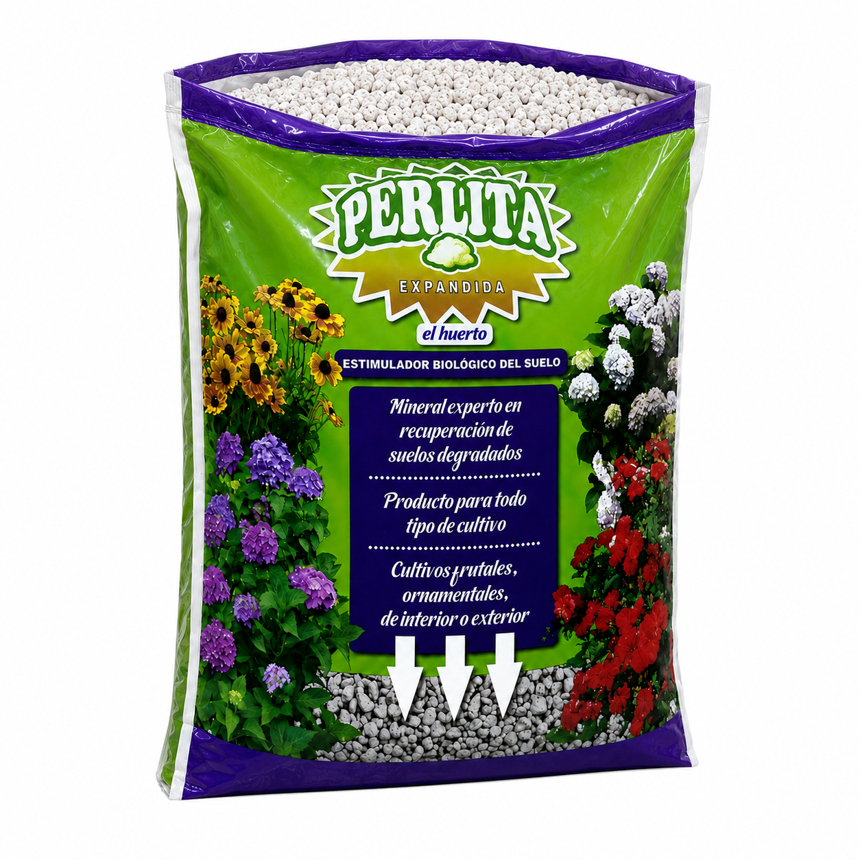 Perlita Expandida 1.5 Lt - Organic Life - vista 2