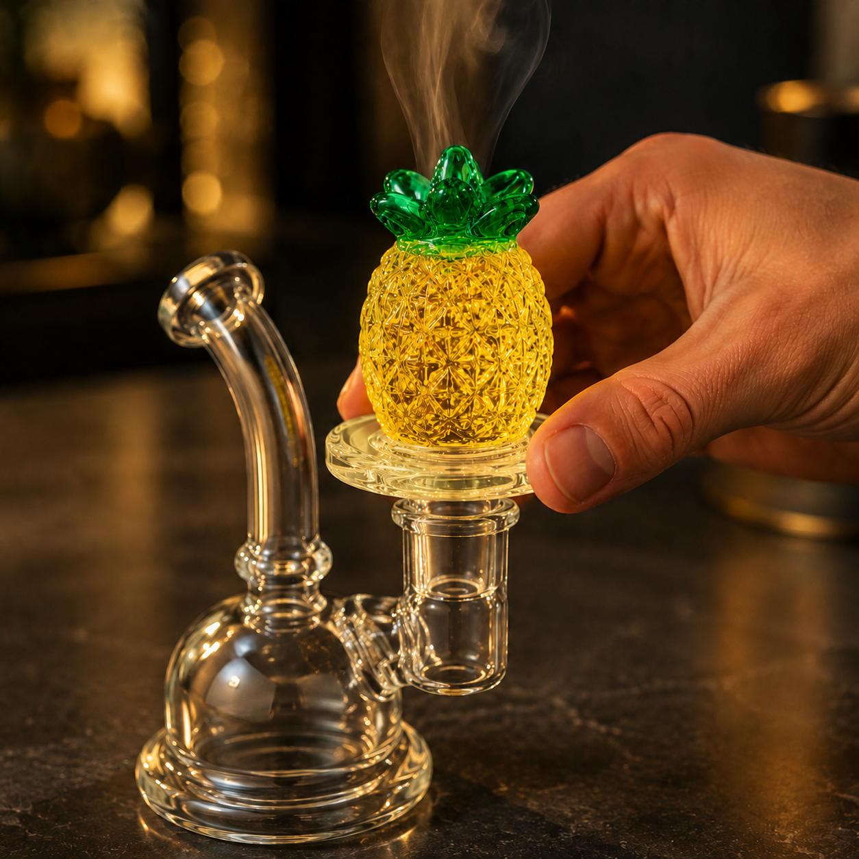 Carb Cap Fruit Collection Pineapple - Bonglab - vista 2