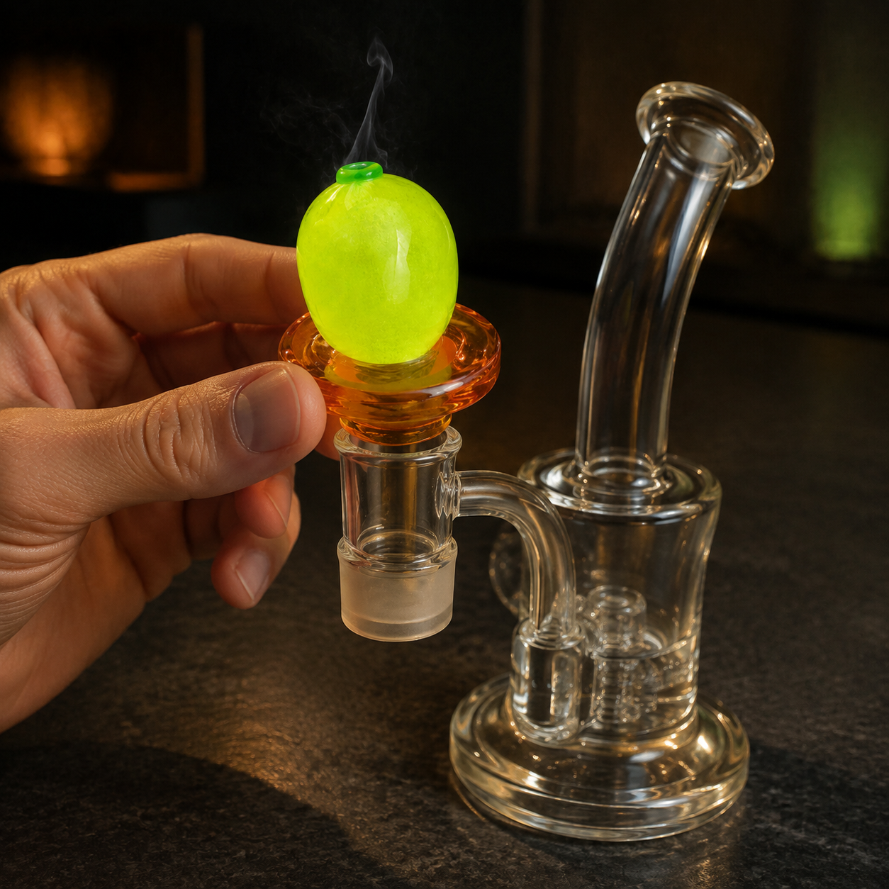 Carb Cap Fruit Collection Tangerine - Bonglab - vista 2