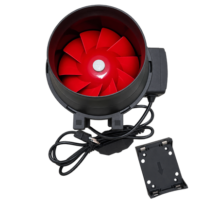 Extractor Tt Black Pro 125MM 2 Velocidades 482-610 M3/H - Kasvi