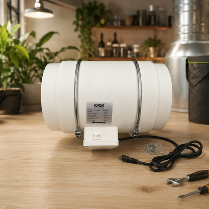 Extractor Tt 200MM 910 M3/H con Cable - Kasvi - vista 5