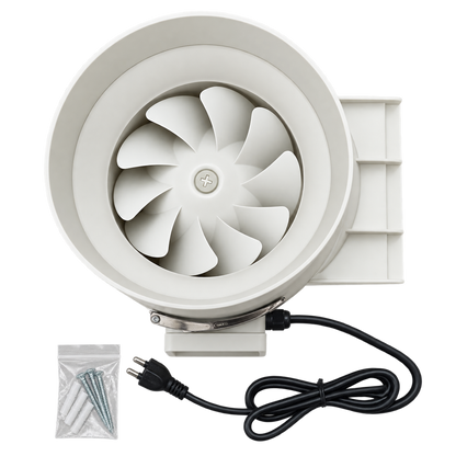 Extractor Tt 200MM 910 M3/H con Cable - Kasvi