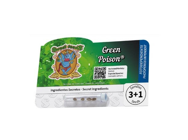 2x1 Green Poison Fem 3+1 - Sweet Seeds