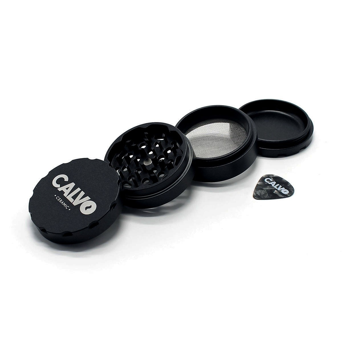 Moledor Ceramic 63MM Charcoal - Calvo - vista 3