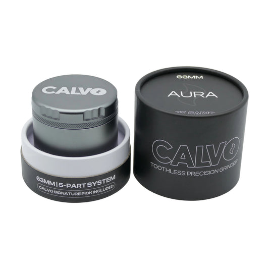 Moledor Aura Non Teeth 63MM Silver - Calvo