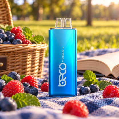 Vaporizador Osens L Blueberry Raspberry 7000 Puffs 0% Nicotina - Beco - vista 2