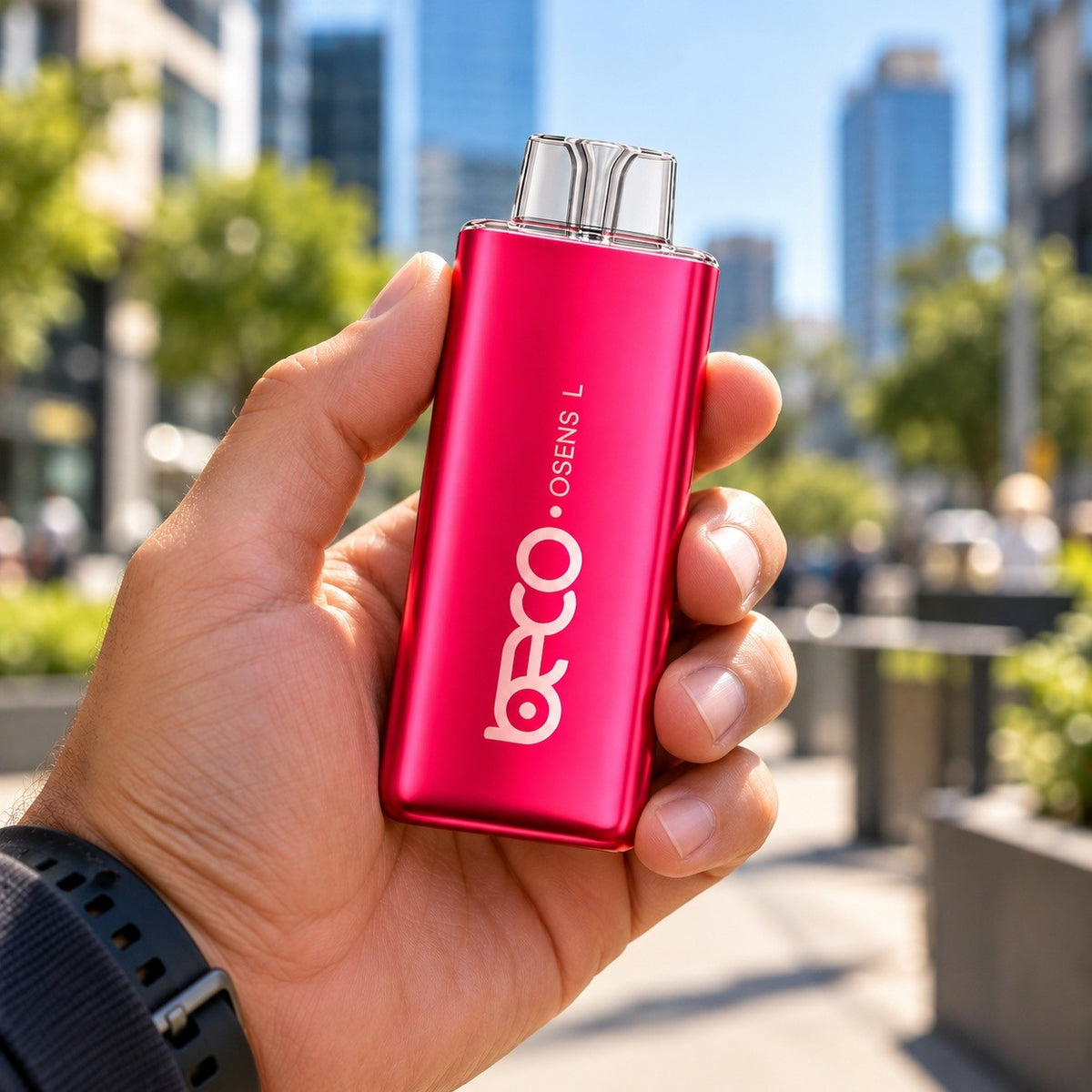 Vaporizador Osens L Watermelon Ice 7000 Puffs 0% Nicotina - Beco - vista 4