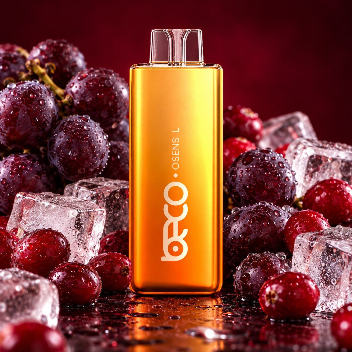 Vaporizador Osens L Cranberry Grape Ice 7000 Puffs 0% Nicotina - Beco - vista 2