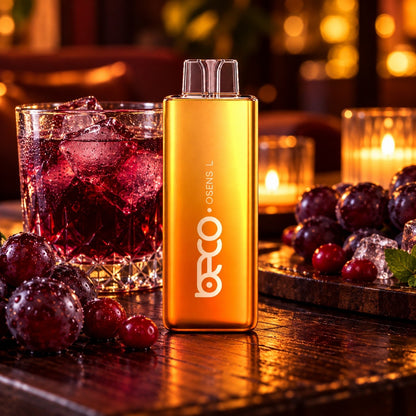 Vaporizador Osens L Cranberry Grape Ice 7000 Puffs 0% Nicotina - Beco - vista 4
