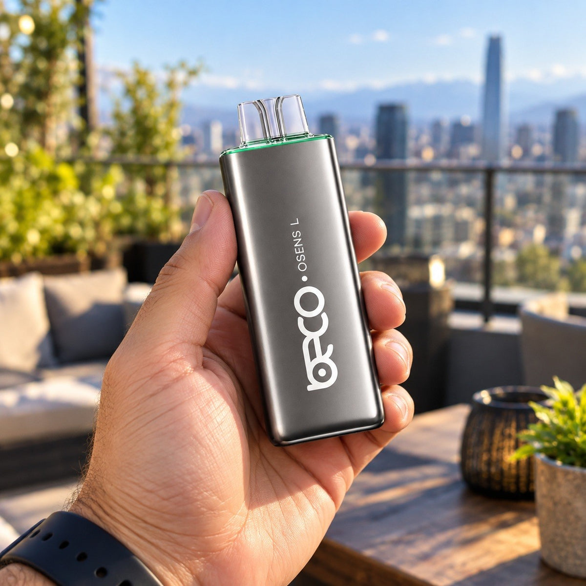 Vaporizador Osens L Rainbow X10 7000 Puffs 0% Nicotina - Beco - vista 2