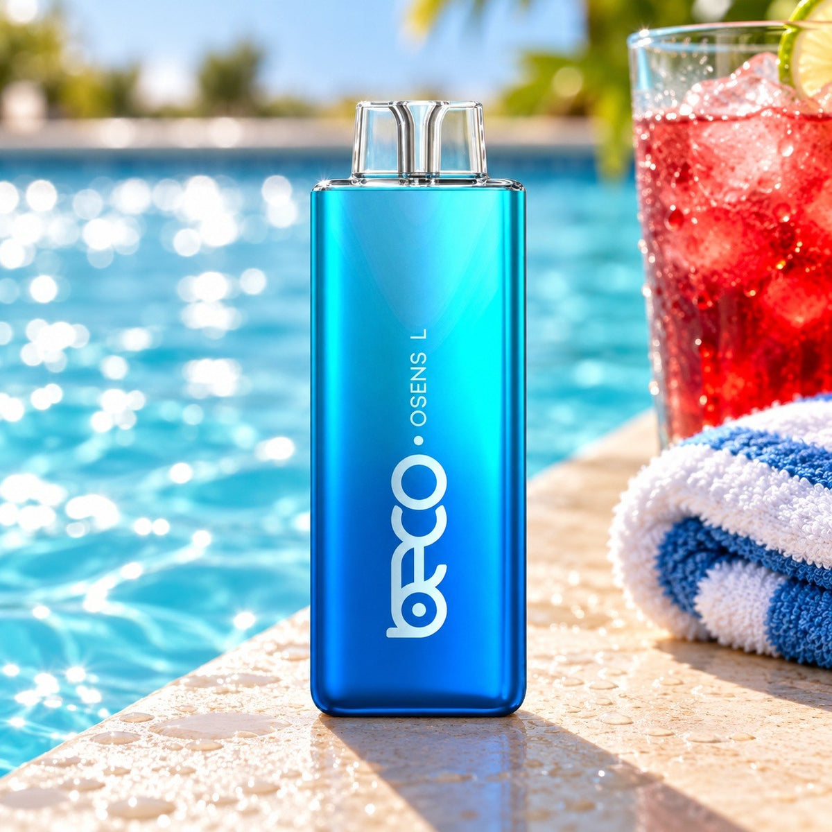 Vaporizador Osens L Pomegranate Berry Ice 7000 Puffs 0% Nicotina - Beco - vista 2
