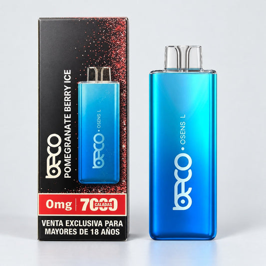Vaporizador Osens L Pomegranate Berry Ice 7000 Puffs 0% Nicotina - Beco