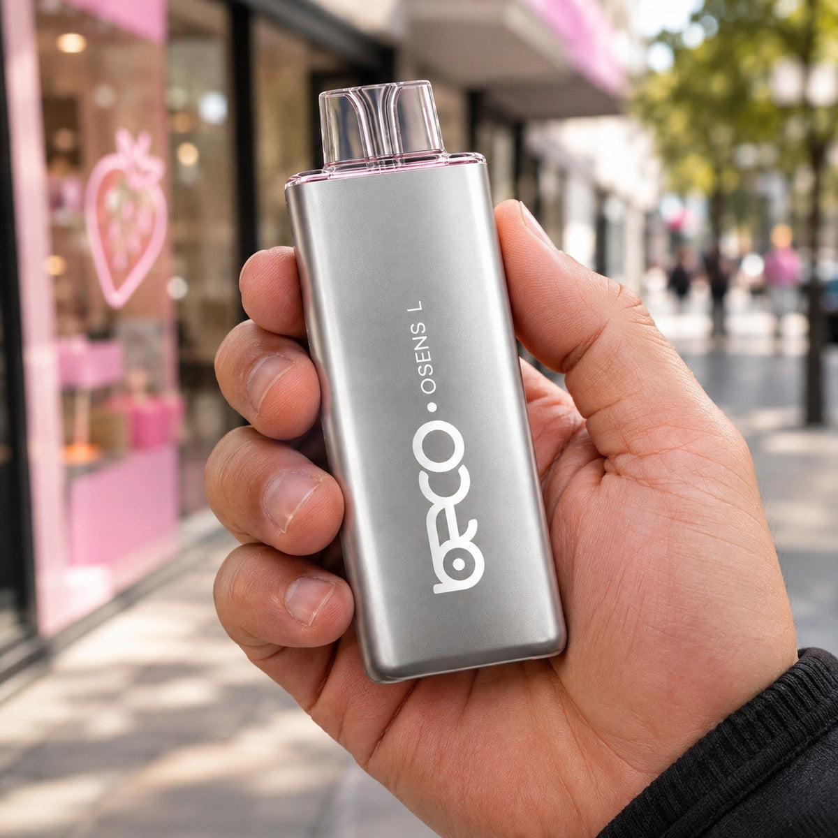 Vaporizador Osens L Strawberry Bubblegum 7000 Puffs 0% Nicotina - Beco - vista 2