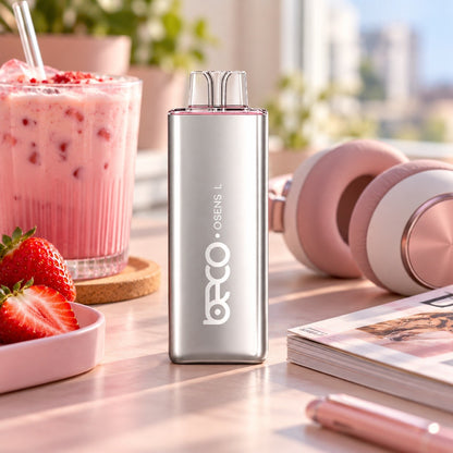 Vaporizador Osens L Strawberry Bubblegum 7000 Puffs 0% Nicotina - Beco - vista 4