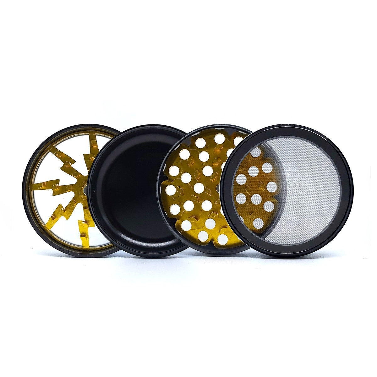 LIGHTNING GRINDER GOLD 63MM - GALAXY