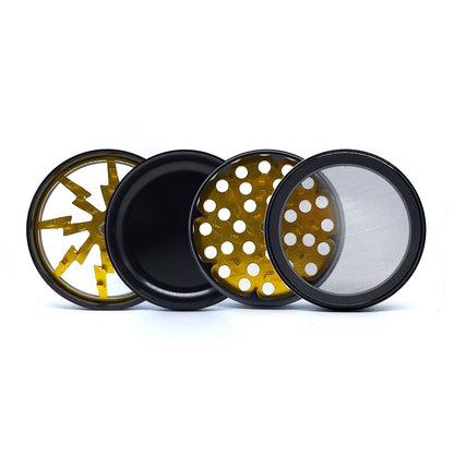 LIGHTNING GRINDER GOLD 63MM - GALAXY