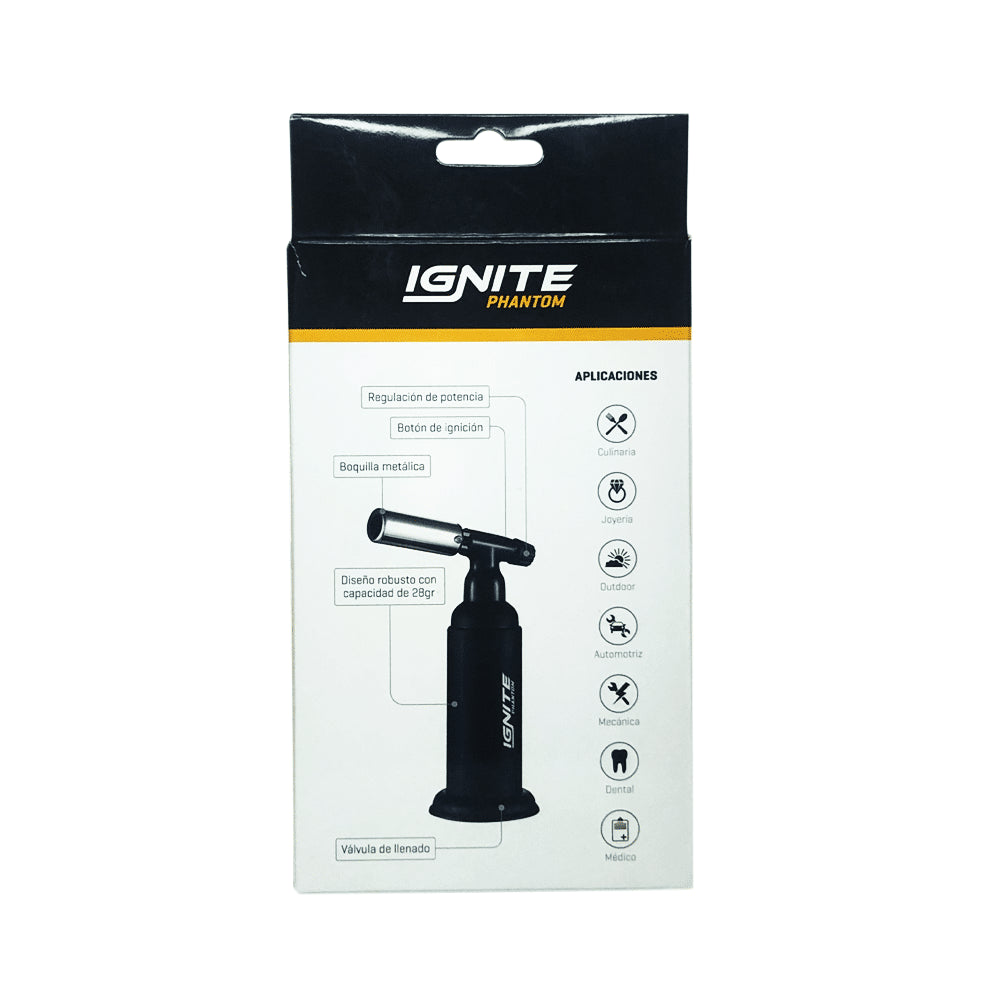 Soplete Phantom Black - Ignite - vista 4