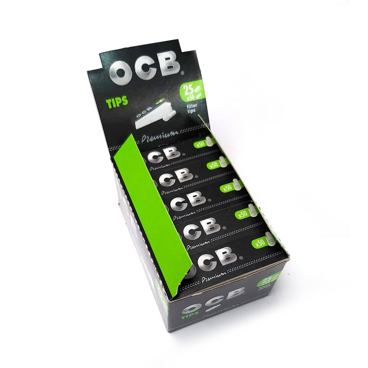 Filtros Tips Negro Premium 25U Ocb