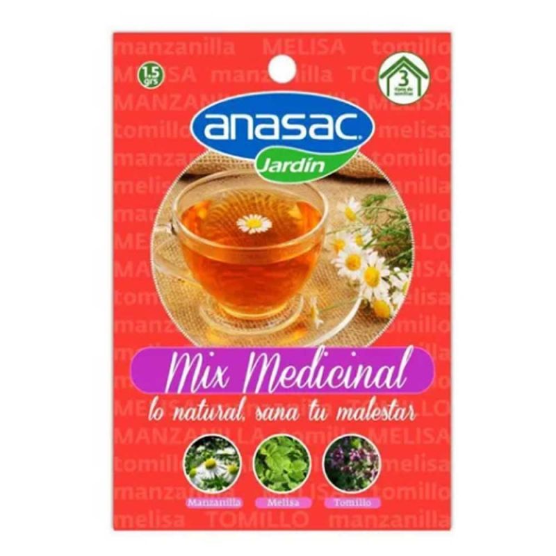 S Sem Mix Medicinales Anasac (1,5 Gr)