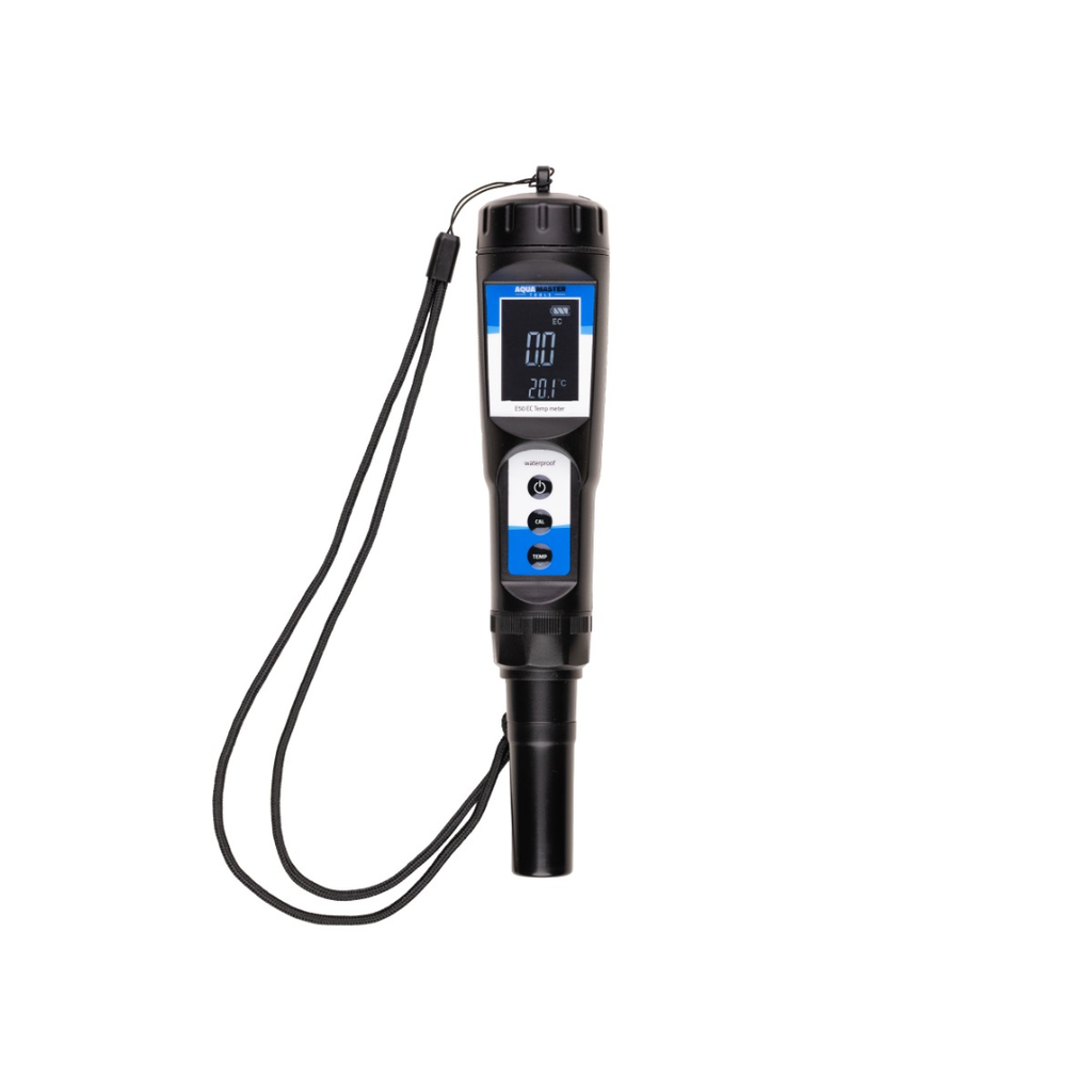 Aquamaster - Medidor EC y Temperatura Modelo E50 PRO2