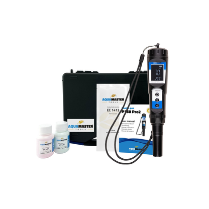 Aquamaster - Medidor Combo pH EC Ppm TDS Temperatura Modelo P160 PRO2