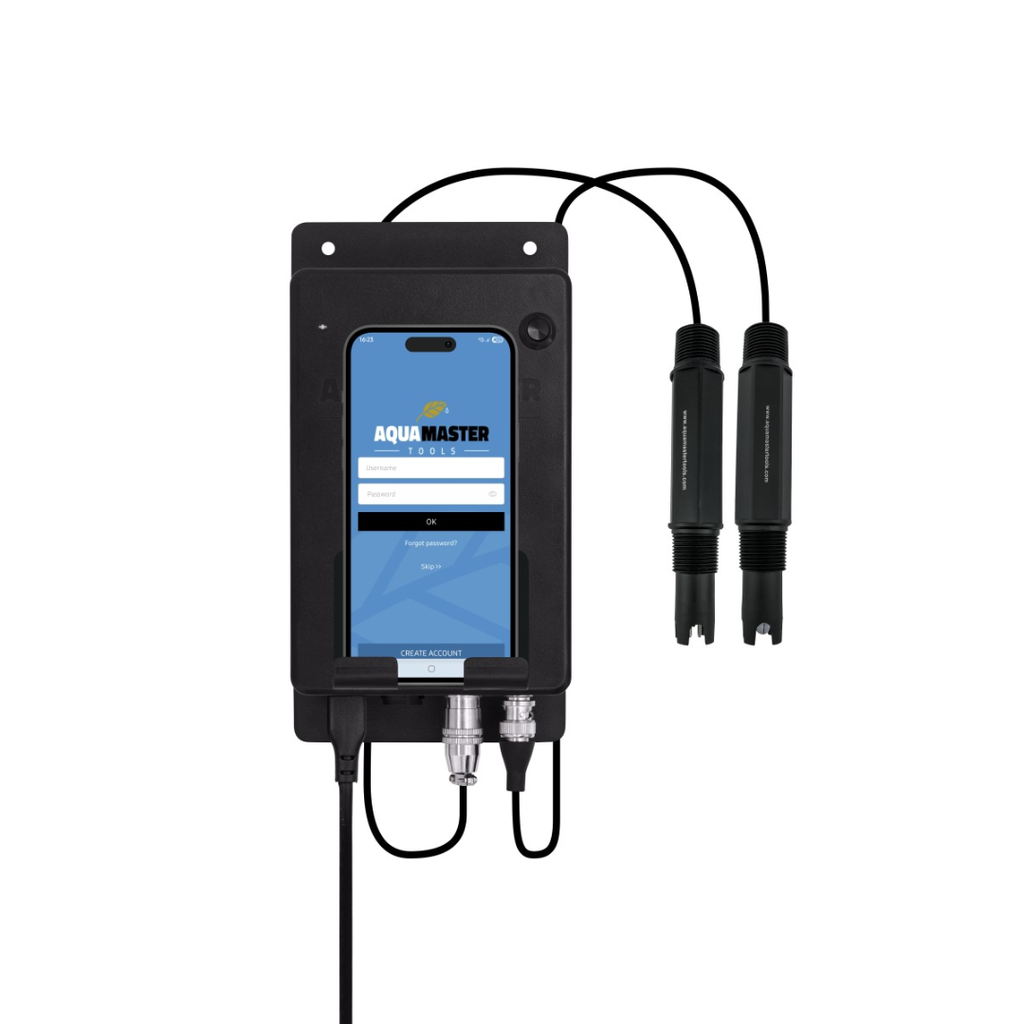Aquamaster - Monitor Online Inline pH EC Ppm TDS Temperatura Modelo W650 Pro