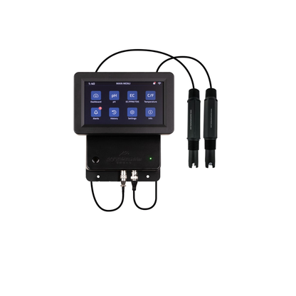 Aquamaster - Controlador Inline pH EC Ppm TDS Temperatura Modelo C800 Pro