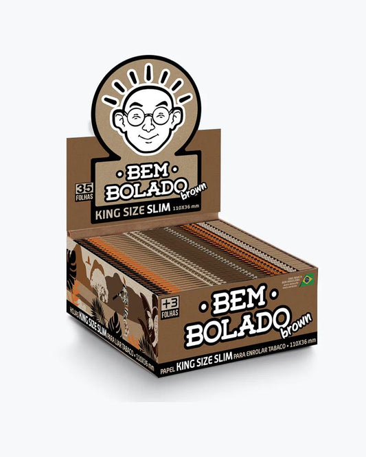 Bem Bolado - Papel Brown King Size Slim