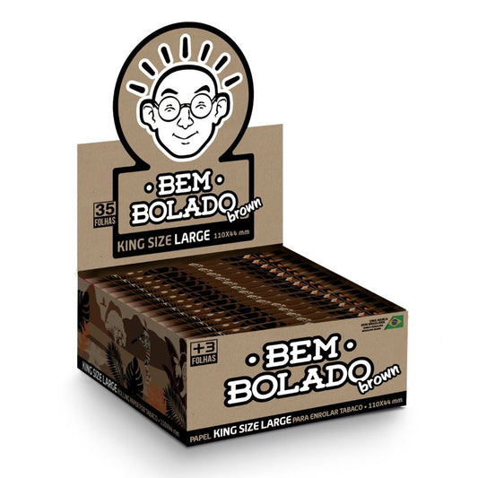 Bem Bolado - Papel Brown King Size Large