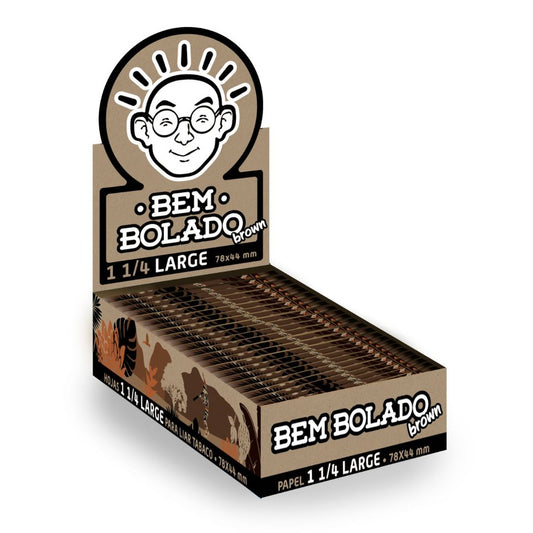 Bem Bolado - Papel Brown 1 1/4 Large