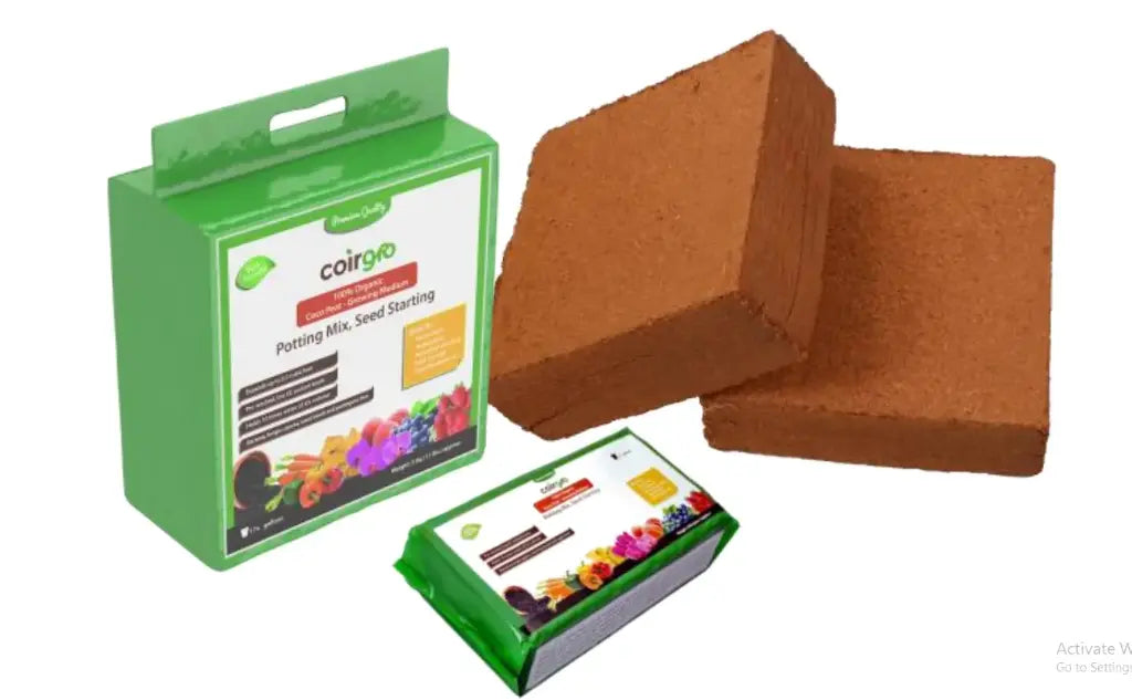 Bloques de Fibra de Coco Comprimidos 5Kg Coirgro
