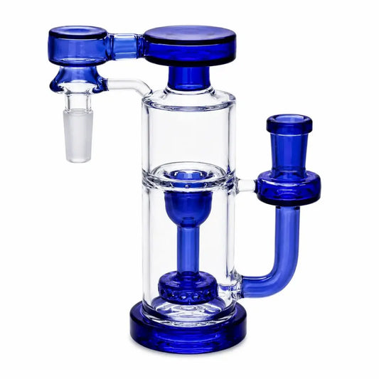Atrapacenizas Azul 90° Macho 14mm