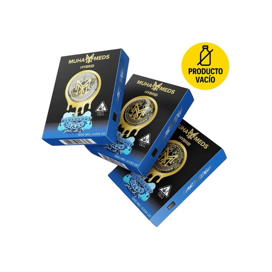 Muha Meds - Cartridge Blueberry Haze - Hybrid (Producto Vacío)