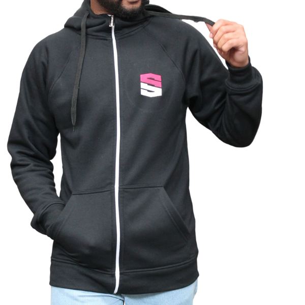 Rude Boys - Poleron Secret Smoke Negro con Cierre