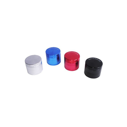 Secret Smoke - Grinder 40 mm 4 Partes (Colores)