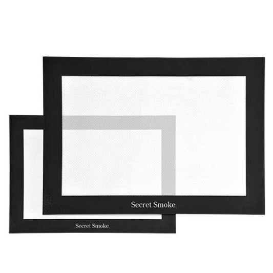 Secret Smoke - Mantel Silicona Negro 30X20 cm