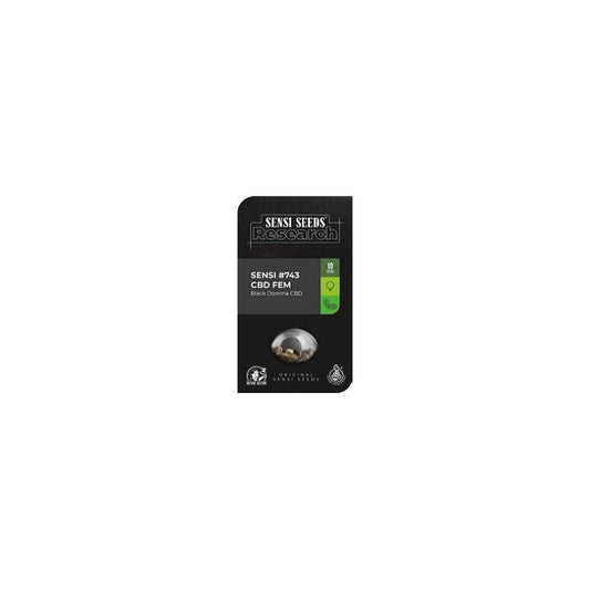 Sensi Seeds - #743 (Black Dominal Fem CBD) X3