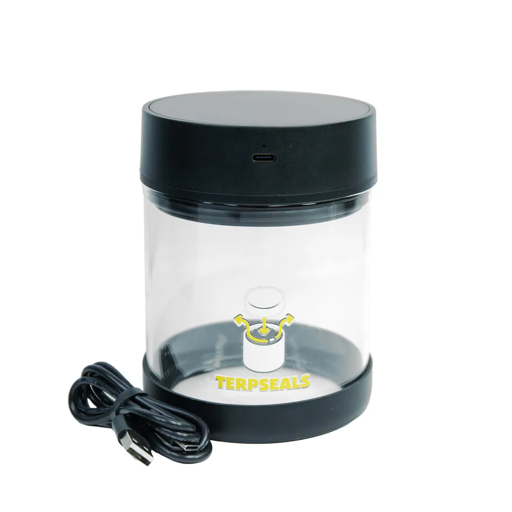 Terpseals - Glass Jar 600ML + Jar Cover