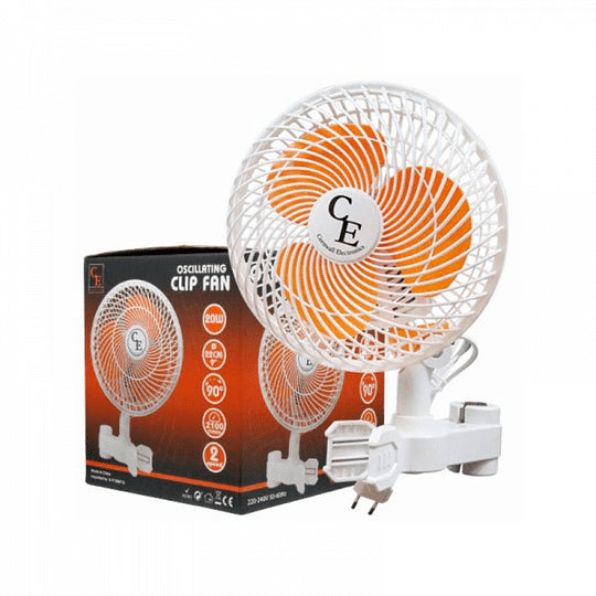 Ventilador de Pinza Oscilante 20W - Cornwall Electronic