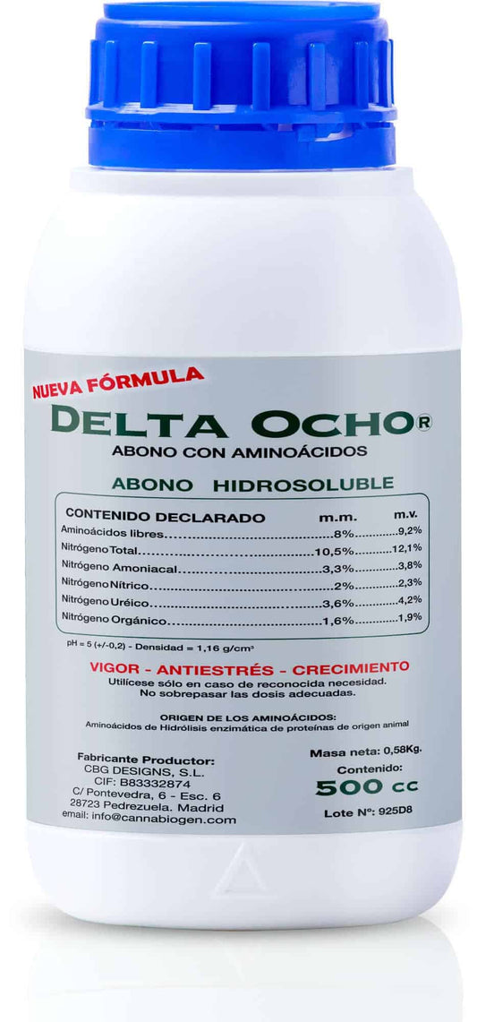 DELTA 8 500ML - CBG