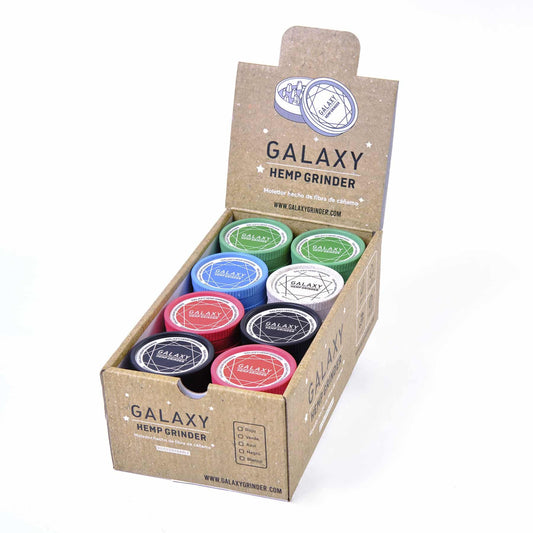 BIODEGRADABLE HEMP GRINDER PACK 5U - GALAXY